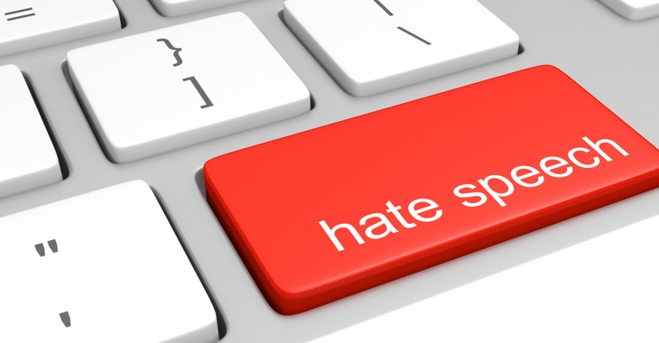 Computertastatur mit der Aufschrift Hate Speech © iStockphoto.com/Kagenmi